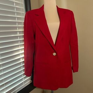 Savannah Bold Red Blazer